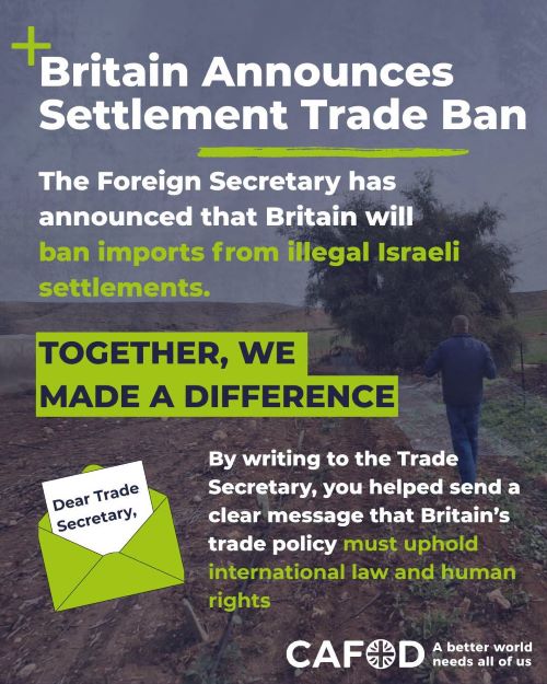 Israeli Illegal Settlements Trade Ban 1 Resize