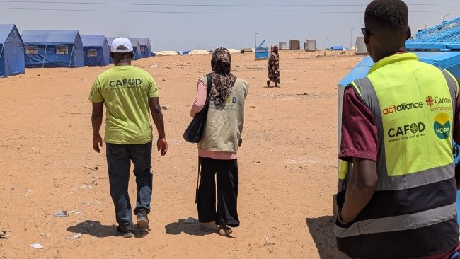Sudan Refugee Camp Prayer and Solidarity for Peace Resize