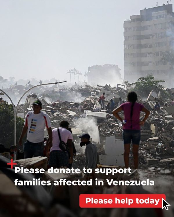 Venezuela Earthquake 2026 Caritas DEC 4 Resize